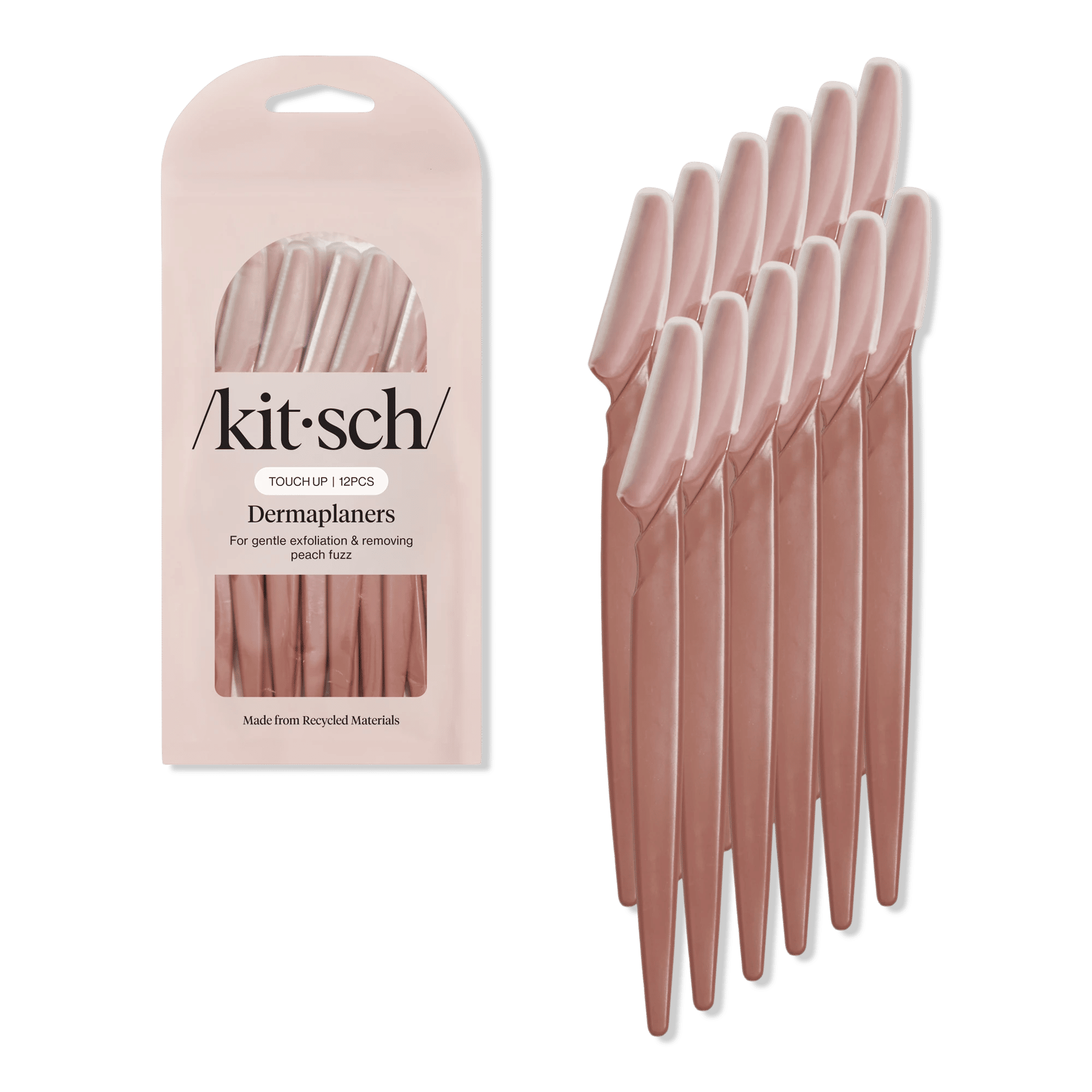 Recycled Plastic Dermaplaner 12 Piece Set - Terracotta