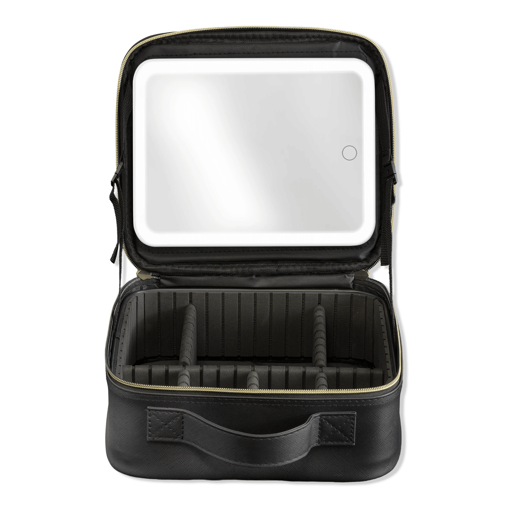Makeup Case with LED Portable Lighted Vanity Mirror