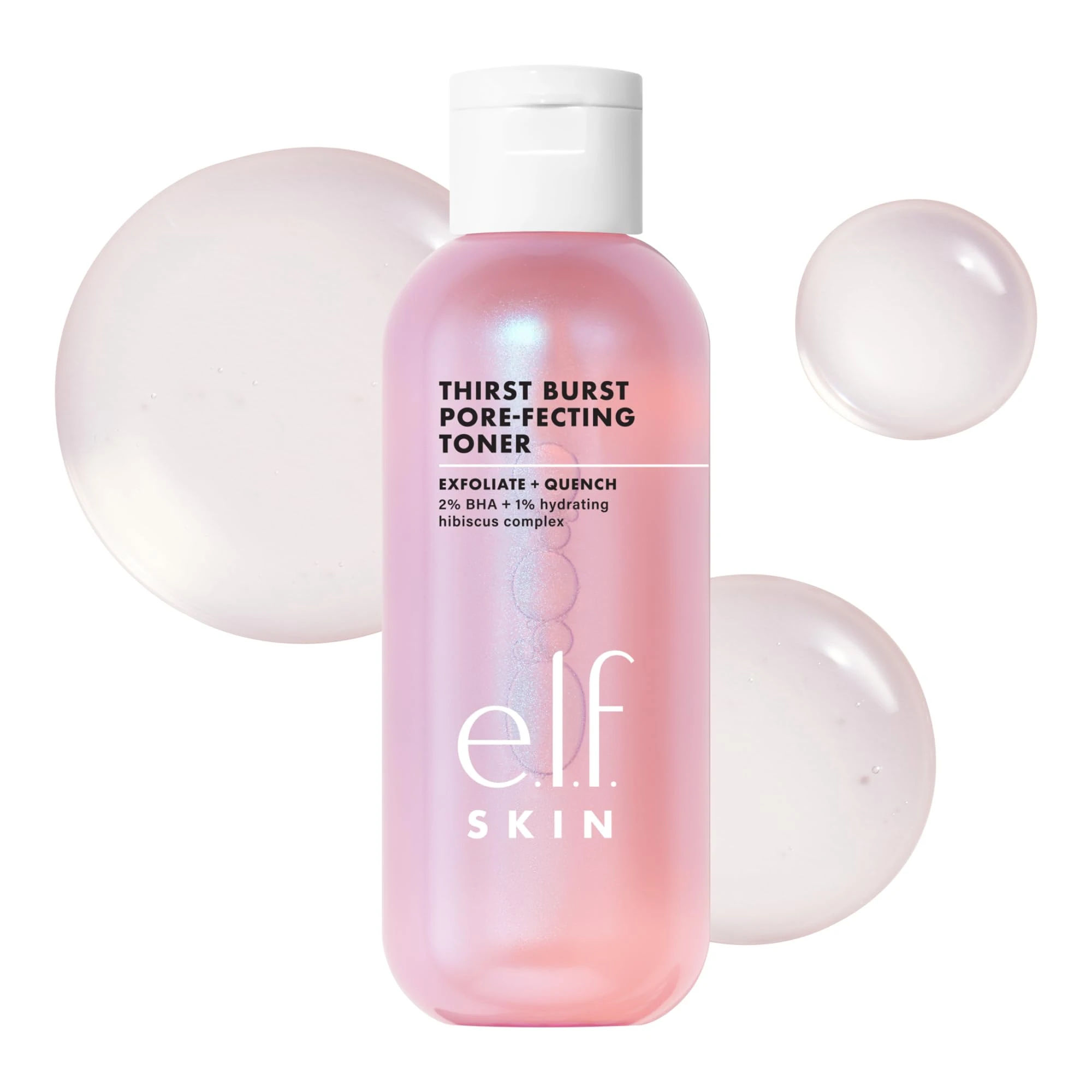 e.l.f. SKIN Thirst Burst Pore-fecting Toner, Hydrating for Face, Smooths, Plumps & Minimizes Pores