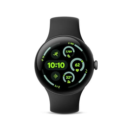 Google Pixel Watch 3 (45mm) 2024 Model - Android Smartwatch, Heart Rate Tracking, Fitbit Advanced