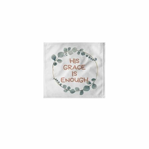 3dRose His Grace is Enough 11x12 Wash Cloth for Face and Body