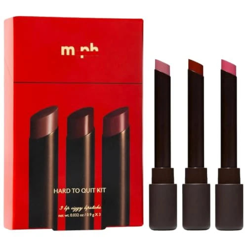 M.ph Hard to Quit Lip Ciggy Lipstick Gift Set, 3-Piece
