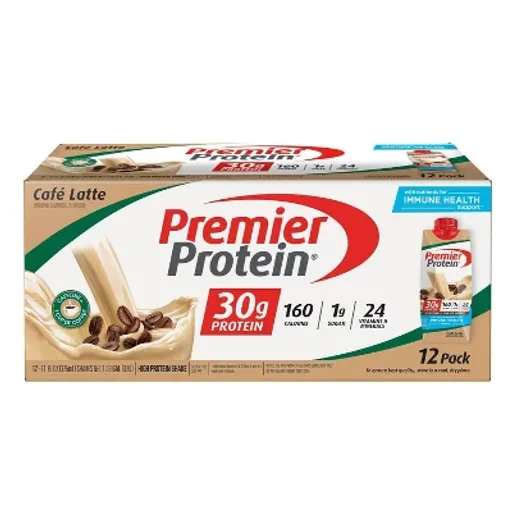 Premier Protein Nutritional Shake - Café Latte - 11 fl oz/12pk