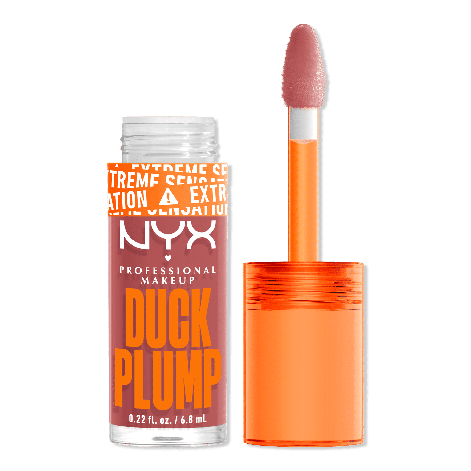 Duck Plump High Pigment Lip Plumping Gloss - Nude Swings