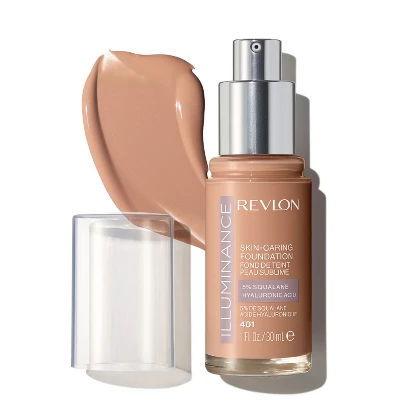 Revlon Illuminance Skin-Caring Foundation - Light Coffee - 1 fl oz