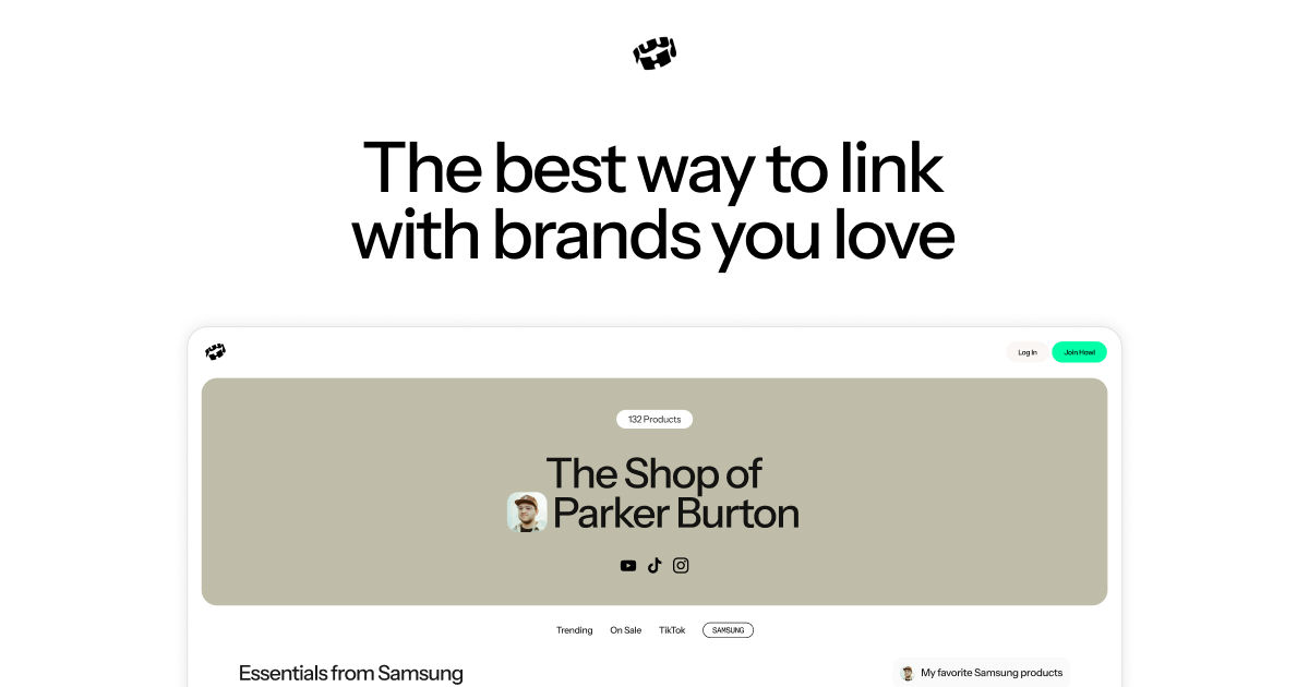 Howl | The Best Way to Link with Brands You Love