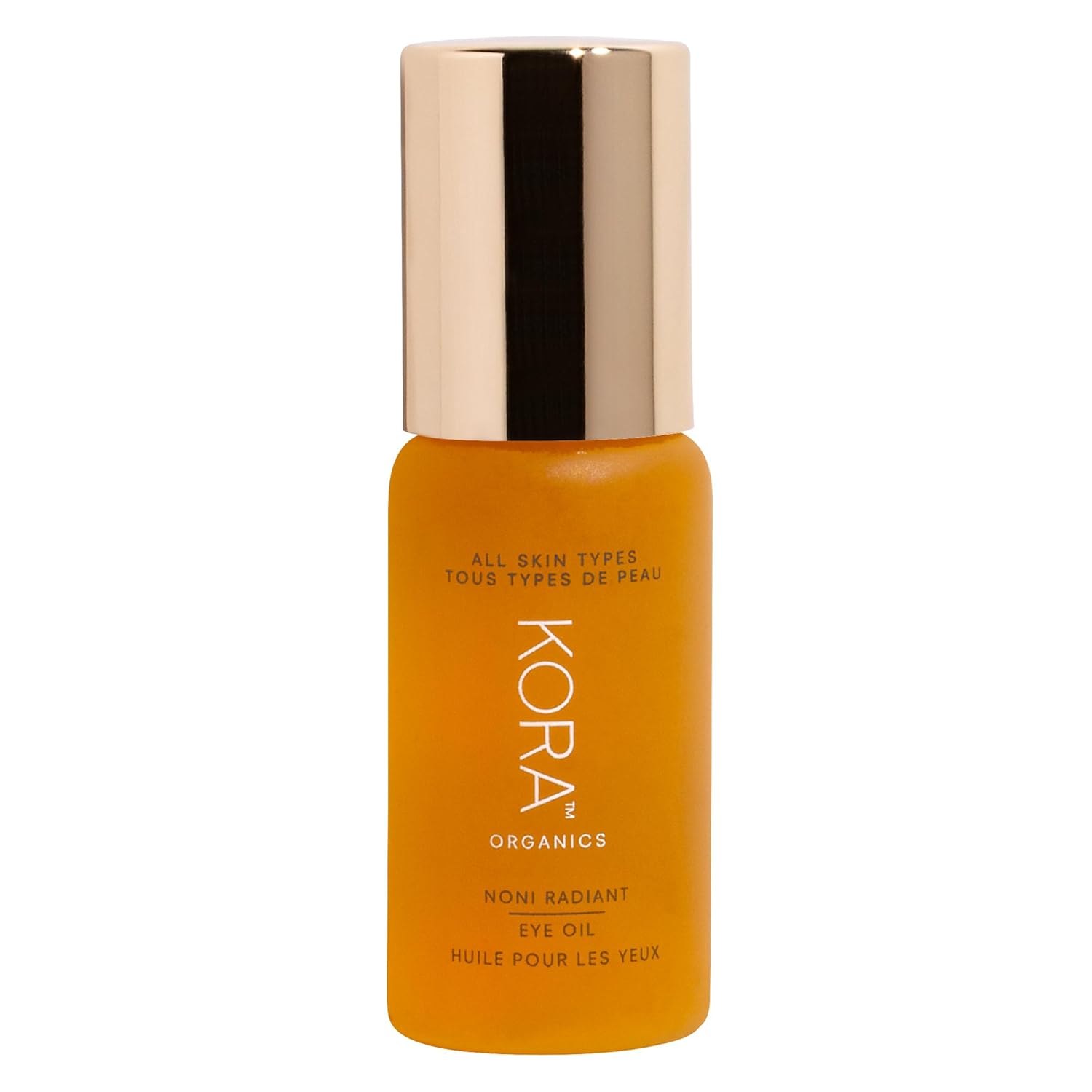 KORA Organics Noni Radiant Hydrating Eye Oil, Smooth & Tone, Certified Organic, Cruelty Free, 0.34 fl oz
