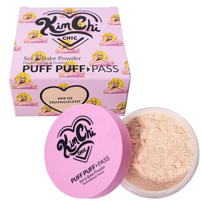 KimChiChic Beauty Puff Puff Pass Set & Bake Loose Setting Powder Makeup
