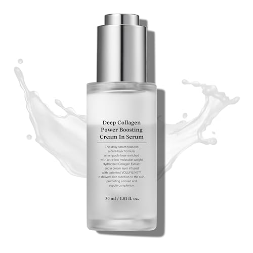 SUNGBOON EDITOR Deep Collagen Anti-Wrinkle Cream In Serum | Volufiline, Real Collagen, Skin Volumizing, Glass Skin, Elasticity for Aged Skin, Korean Skin Care, Serum for Face, 1.01 fl. oz