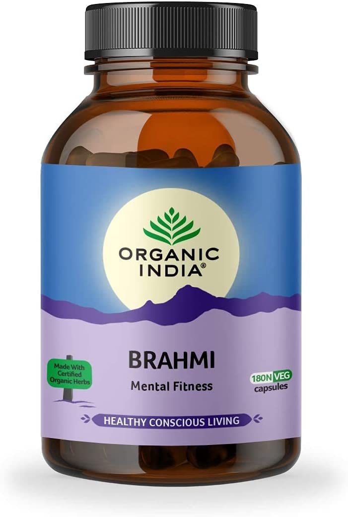 Organic India Brahmi - 180 N Veg Capsules