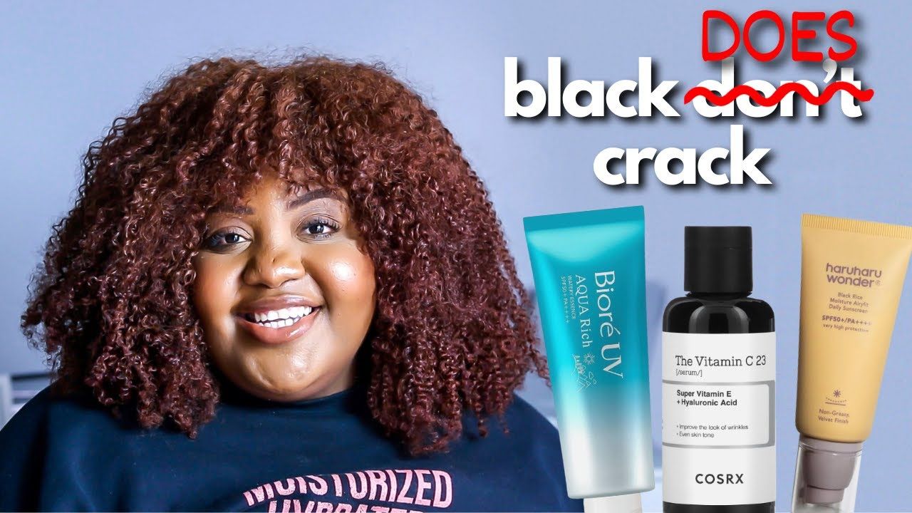 NEW BlackDark Skin Friendly Sunscreen + Skincare  K-Beauty + J-Beauty Asian Skincare Haul