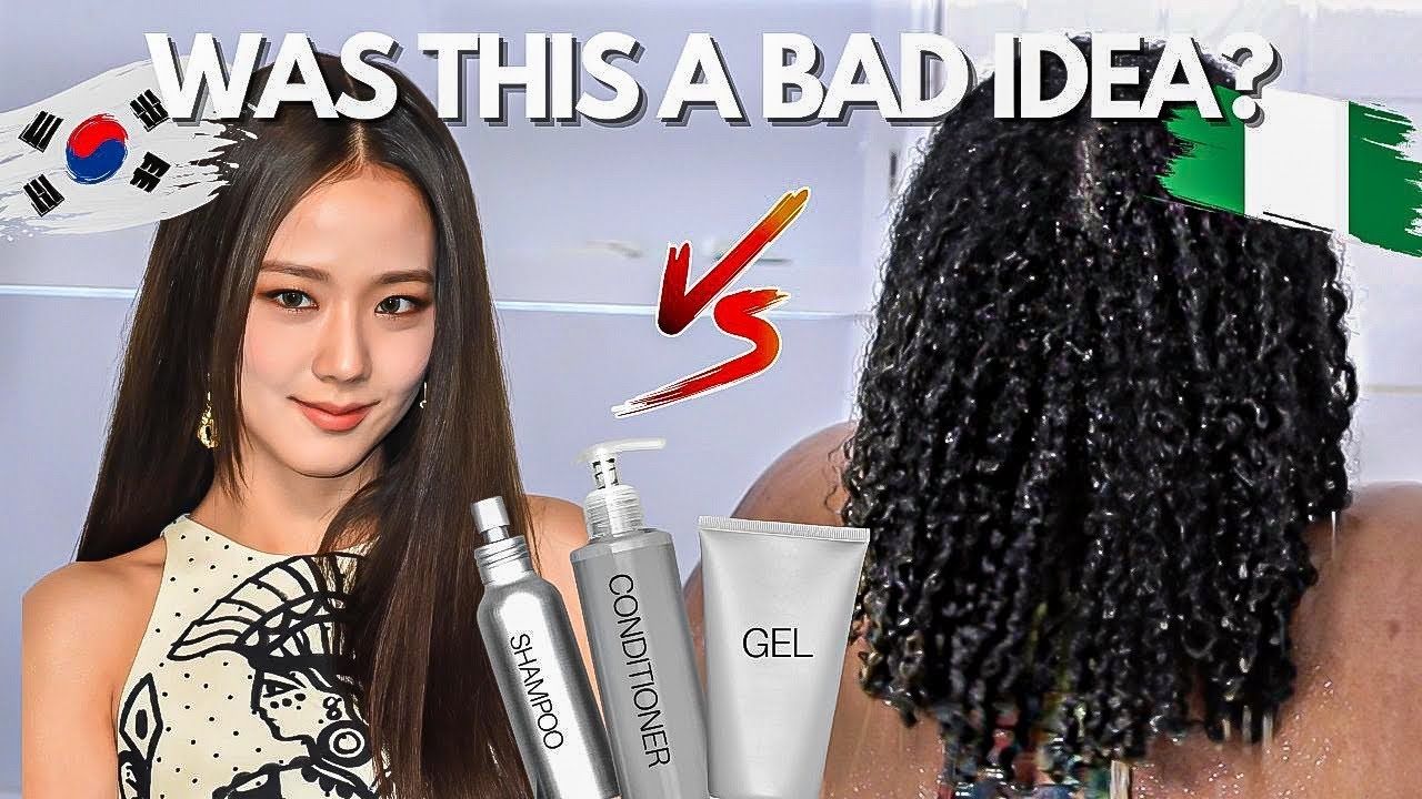 DOES ASIAN PRODUCTS WORK ON BLACK HAIR?  Black Girl Tries Korean HAIR CARE on Type 4 Natural Hair