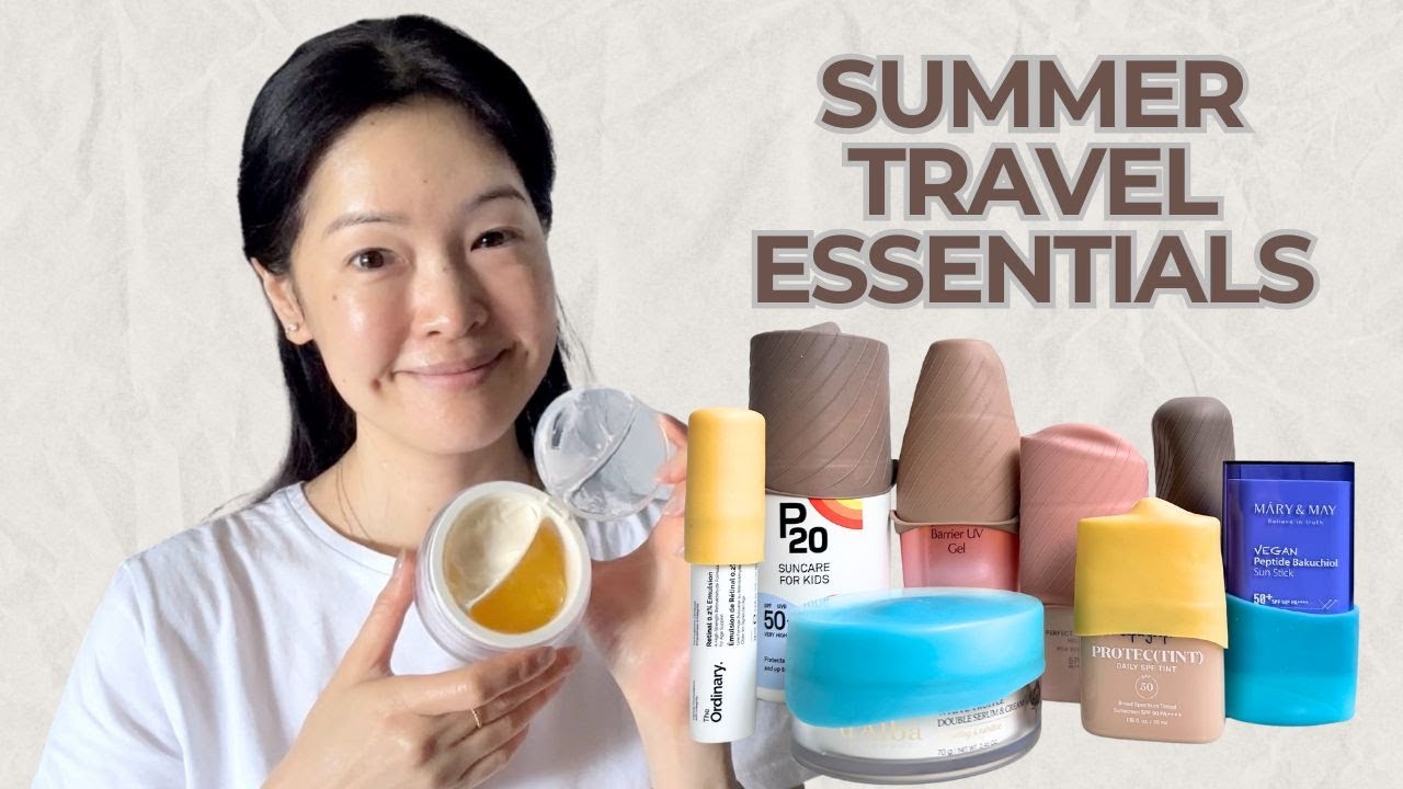 My Summer Beauty Travel Essentials 2024