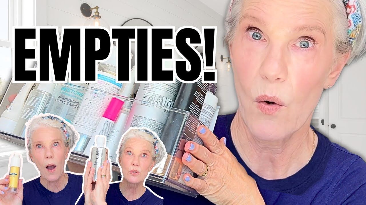 TONS OF SKINCARE EMPTIES! Speed Reviews Over 50