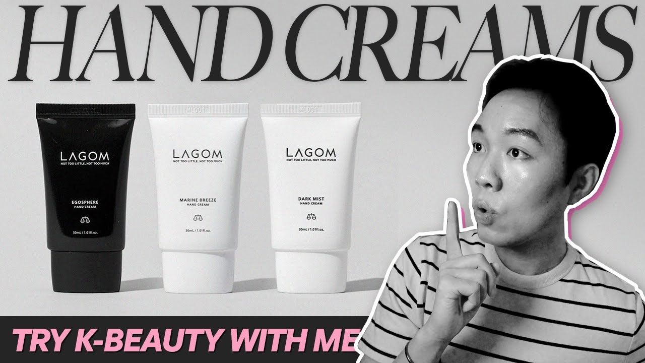 Try 3 Affordable HAND CREAMS in Korean Skincare with me (dry dehydrated skin) 💦