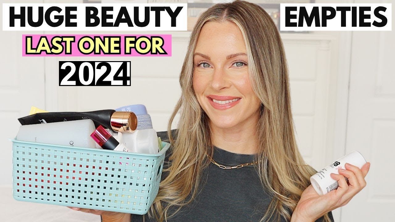 BEAUTY PRODUCT'S I'VE USED UP  SKINCARE, MAKEUP AND HAIRCARE - BEAUTY EMPTIES 2024