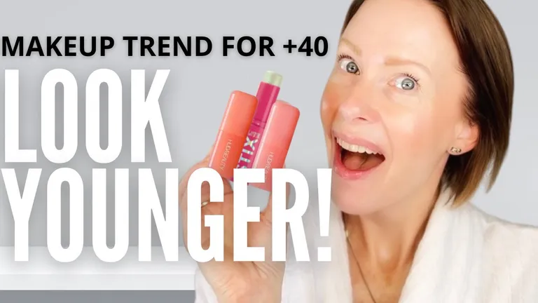 The Over-40 Makeup Trend That Actually Works (And My Rosacea-Friendly Routine!)