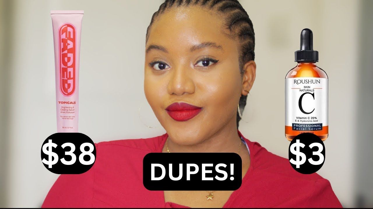 SHOCKING 😮 BRIGHTENING SERUMS! PRODUCT DUPES FOR AN EVEN AND RADIANT SKIN TONE