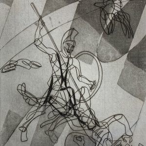 Death of Hektor, from the Hektor Portfolio