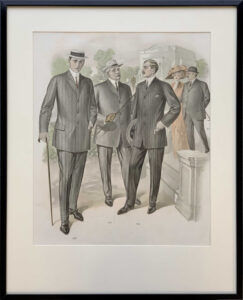 Untitled (Three Fashion Dandies)