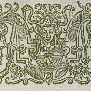 Cul de Lampe Plate No. 7