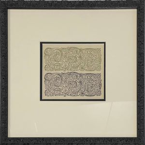 Cul de Lampe Plate No. 14