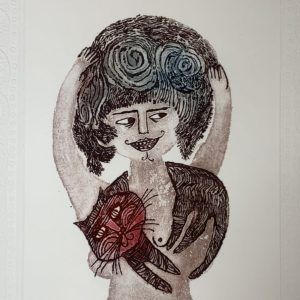 A Gallant Lady and Her Cat Stole Friend