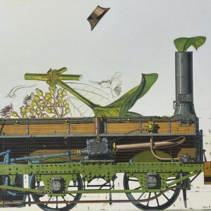 Young Girl Changed Into a Locomotive [Jeune Fille Changée en Locomotive]