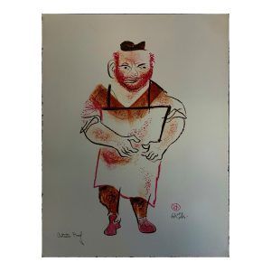 Shtetl Portfolio Plate 02 Untitled (The Butcher)
