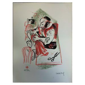 Shtetl Portfolio Plate 16 Untitled (The Tailor)