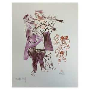 Shtetl Portfolio Plate 19 Untitled (Klezmer Players)