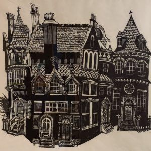 A Gargoyle and Five Doors