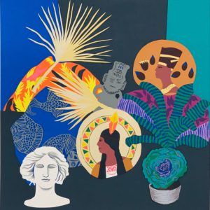 Three Goddesses and a Fallen God