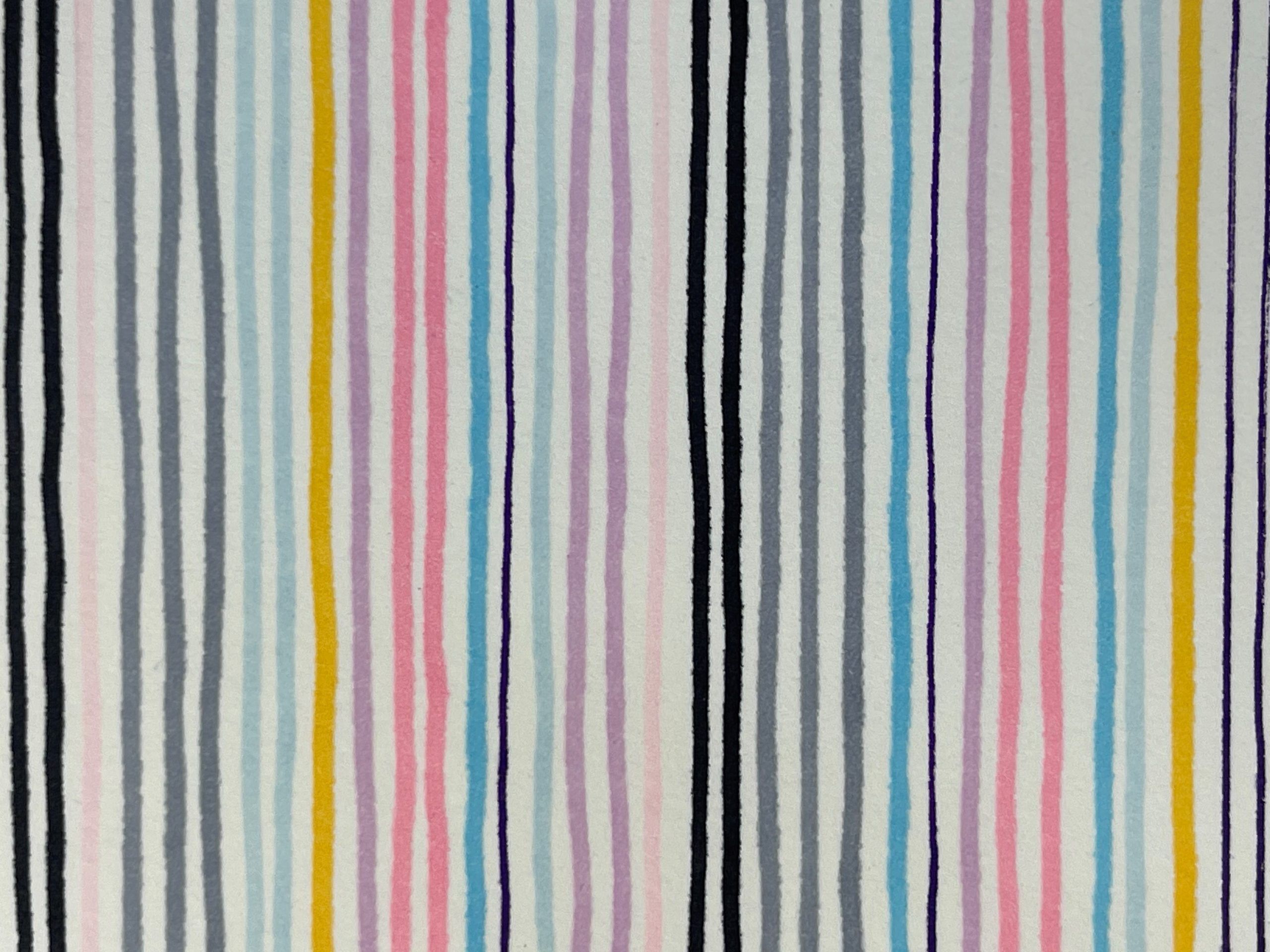 Untitled (Stripe Composition in Ink) - Image 3