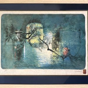 Winter Tree in Moonlight