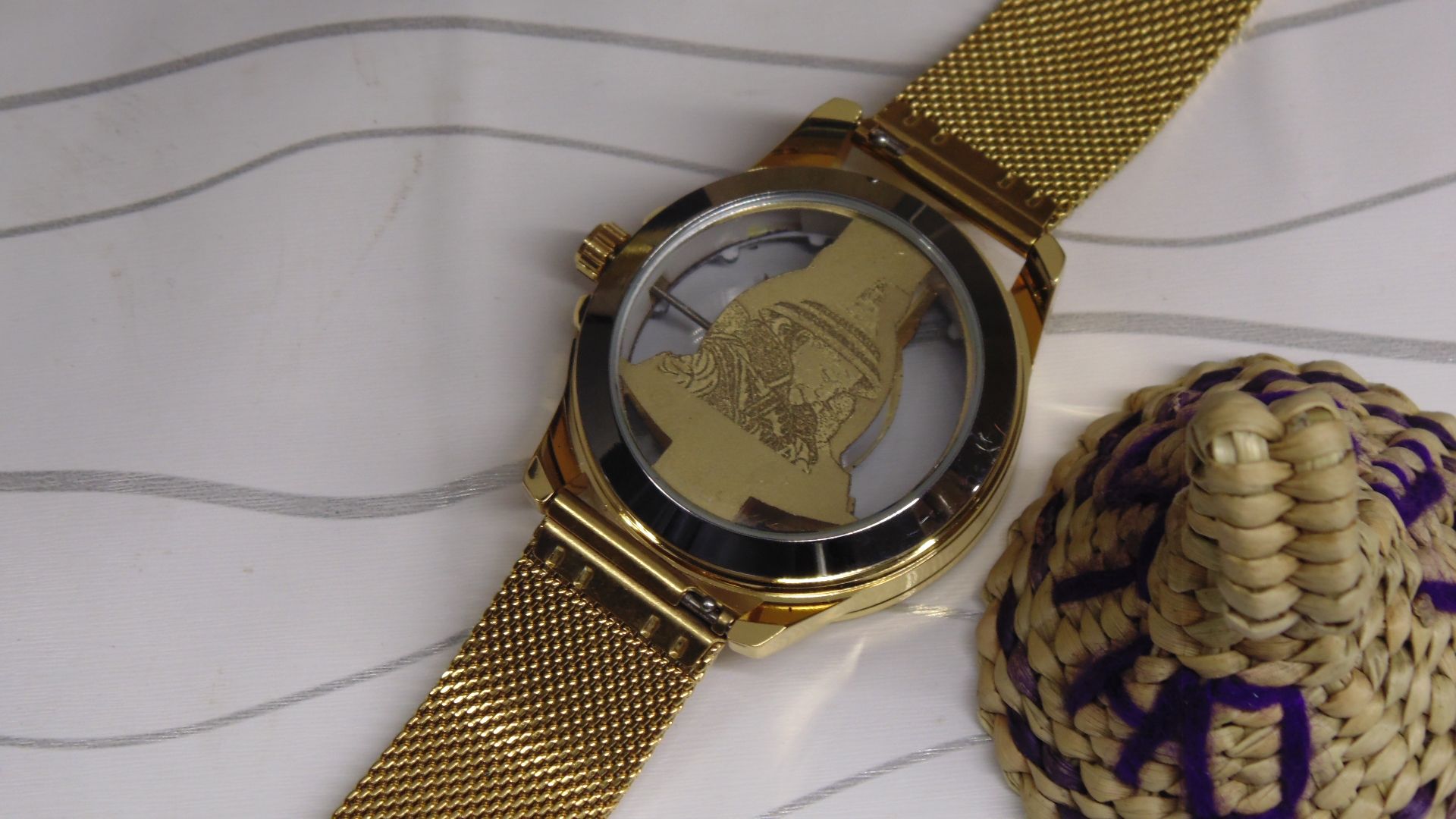 Nelson R Basotho Nation Gold Mesh view 3
