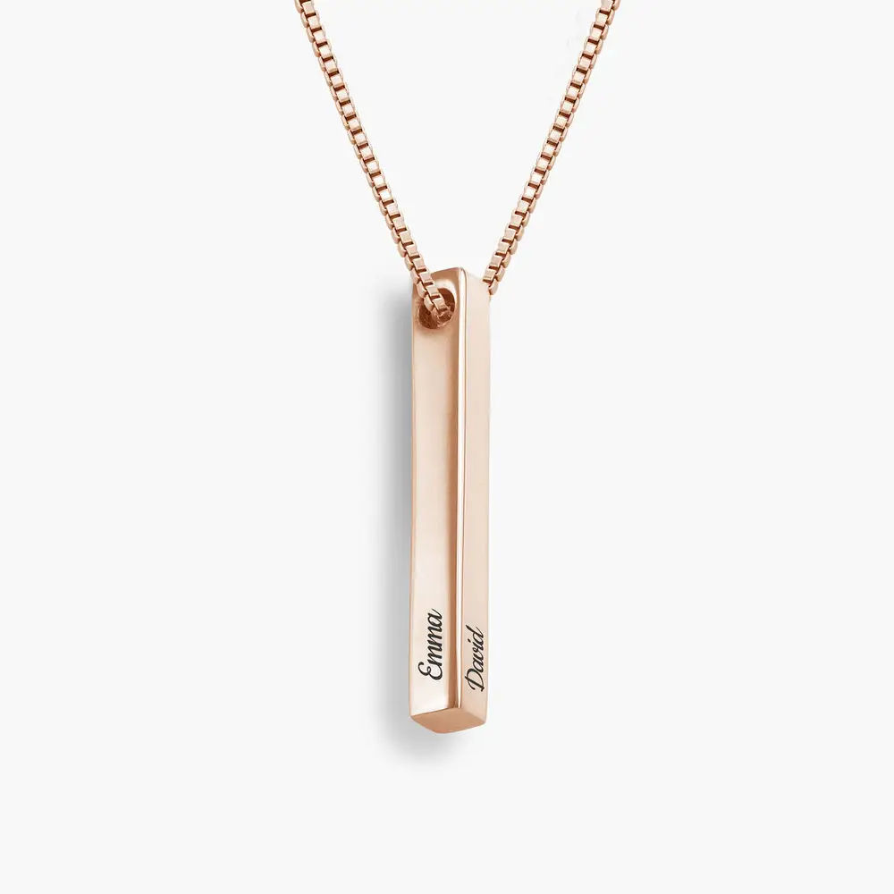 Necklace Pink (Engraving)