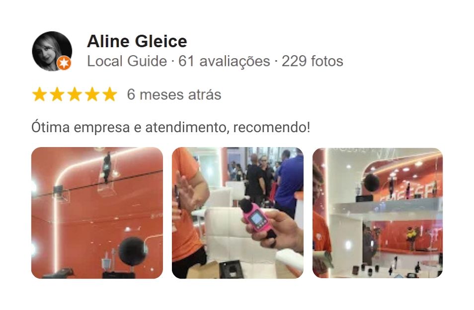 Avalia&ccedil;&atilde;o da Criffer no Google