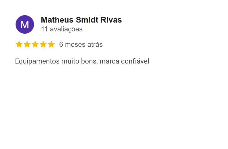 Avalia&ccedil;&atilde;o da Criffer no Google