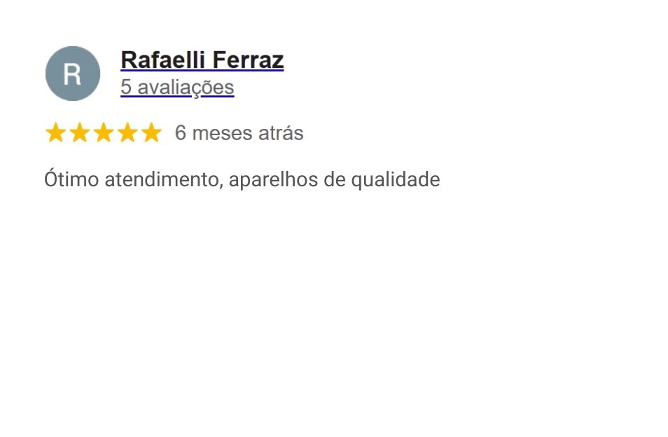 Avalia&ccedil;&atilde;o da Criffer no Google