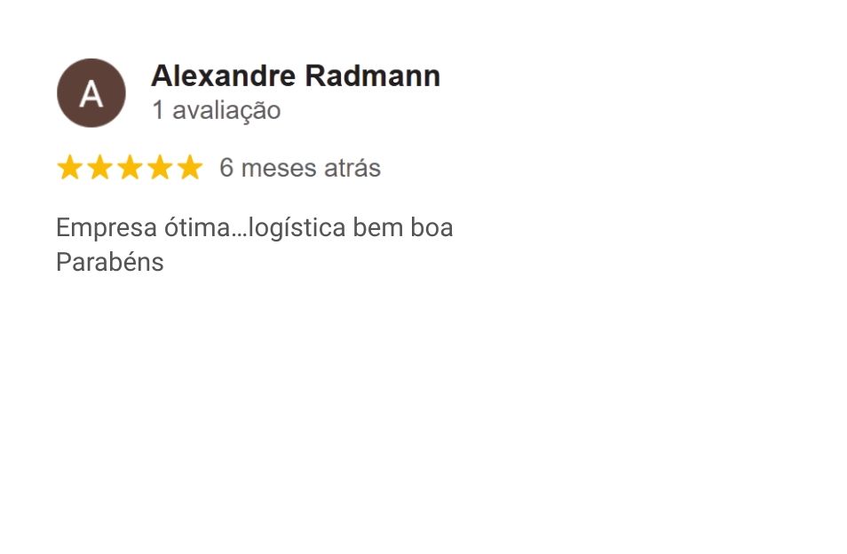 Avalia&ccedil;&atilde;o da Criffer no Google