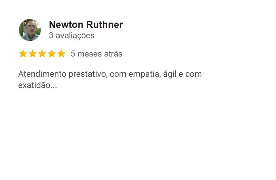 Avalia&ccedil;&atilde;o da Criffer no Google