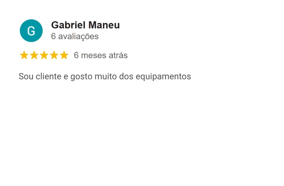 Avalia&ccedil;&atilde;o da Criffer no Google