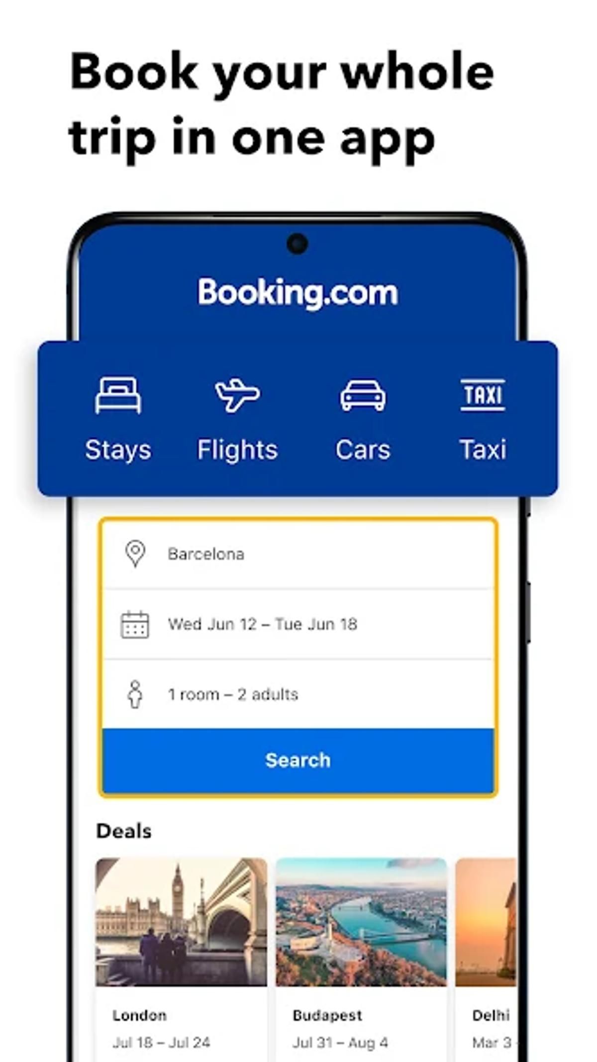 Booking.com với đa dạng các dịch vụ cần thiết khi du lịch tự túc