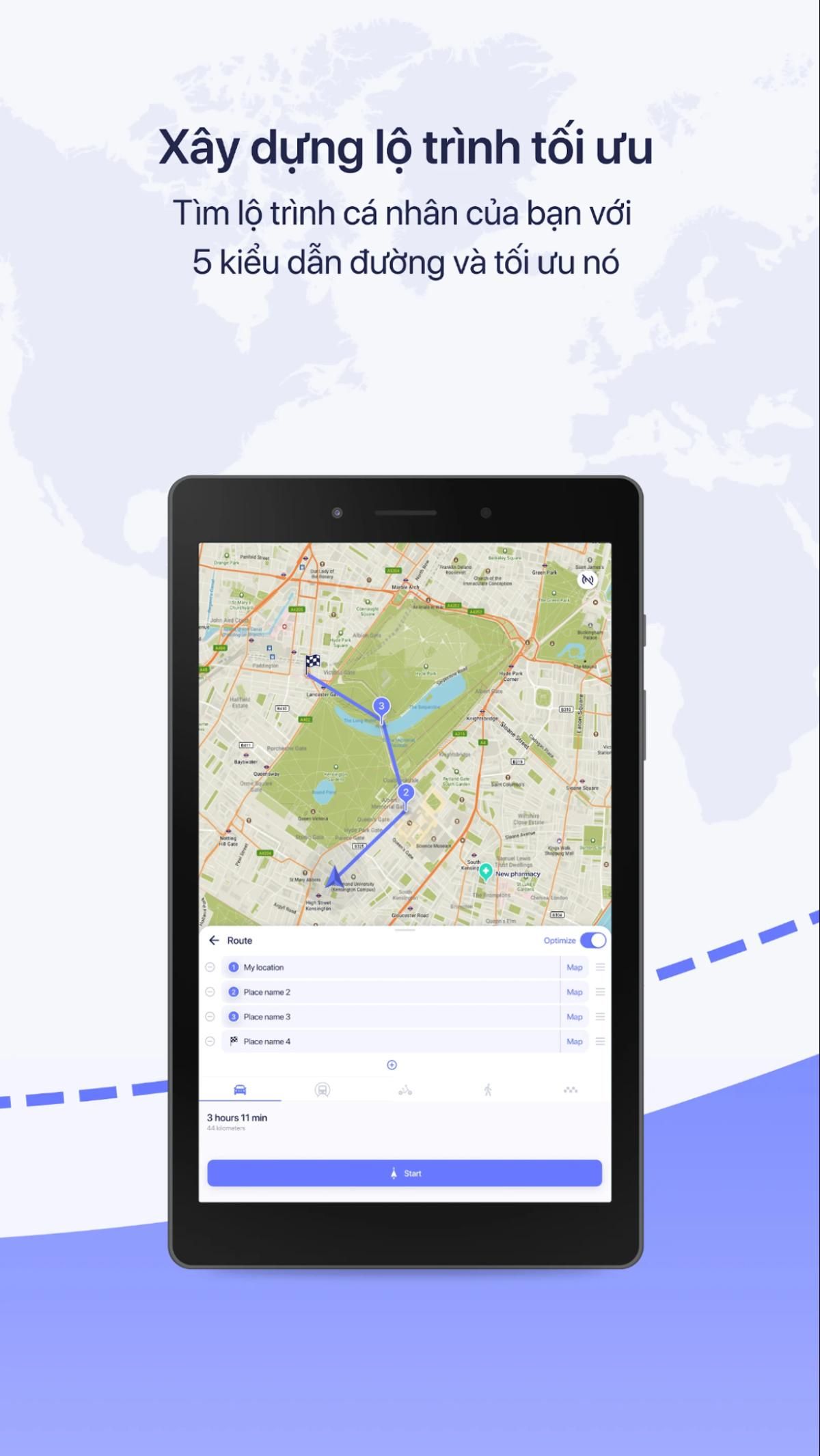 Không lo lạc đường nếu không có mạng vì Maps.me cho phép tải toàn bộ bản đồ quốc gia