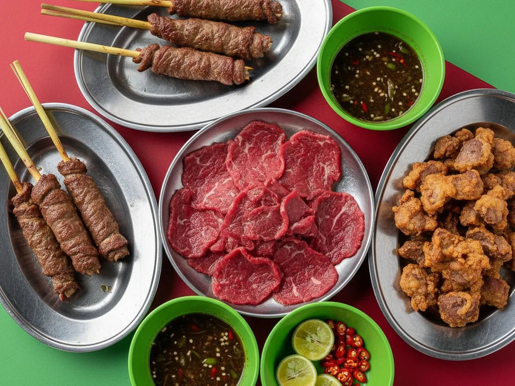 Món bò bảy món có đặc trưng thịt bò mềm ngọt