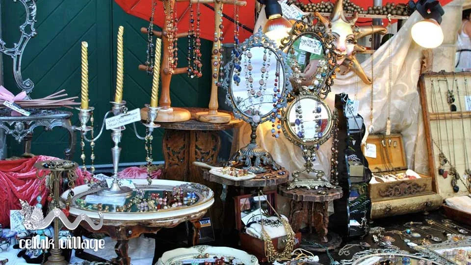 You can find many exquisite silver jewelry pieces in Celuk Village