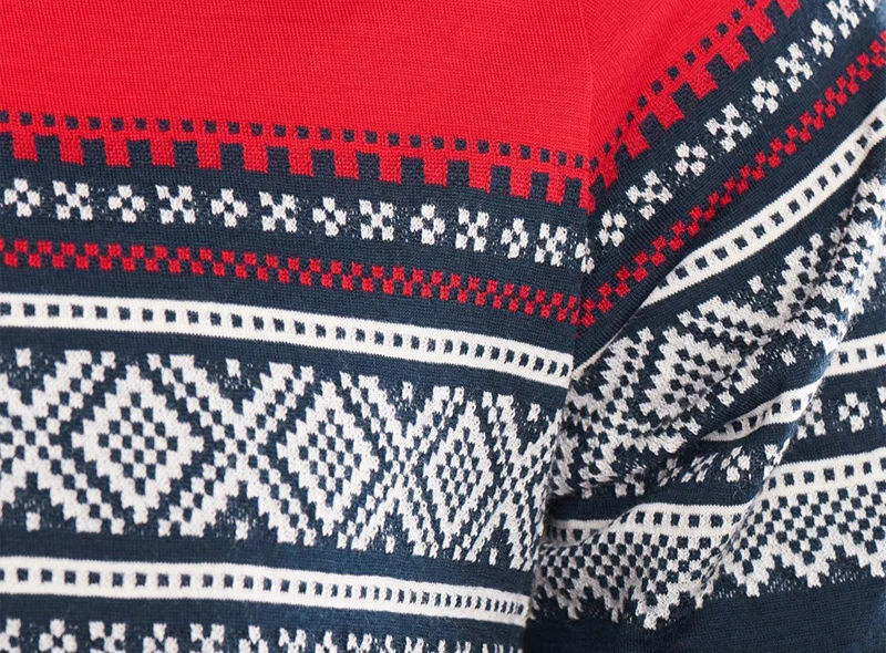 The iconic Marius pattern on Norwegian sweaters
