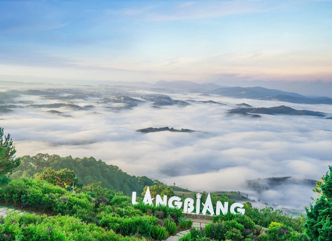Lang Biang is one of the most famous destinations in Da Lat