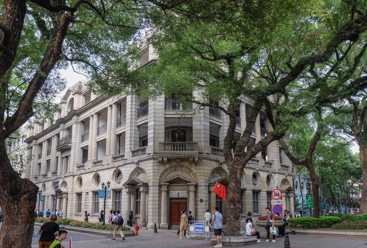 Không gian hoài cổ phong cách Châu Âu giữa lòng thành phố Quảng Châu là Đảo Sa Diện